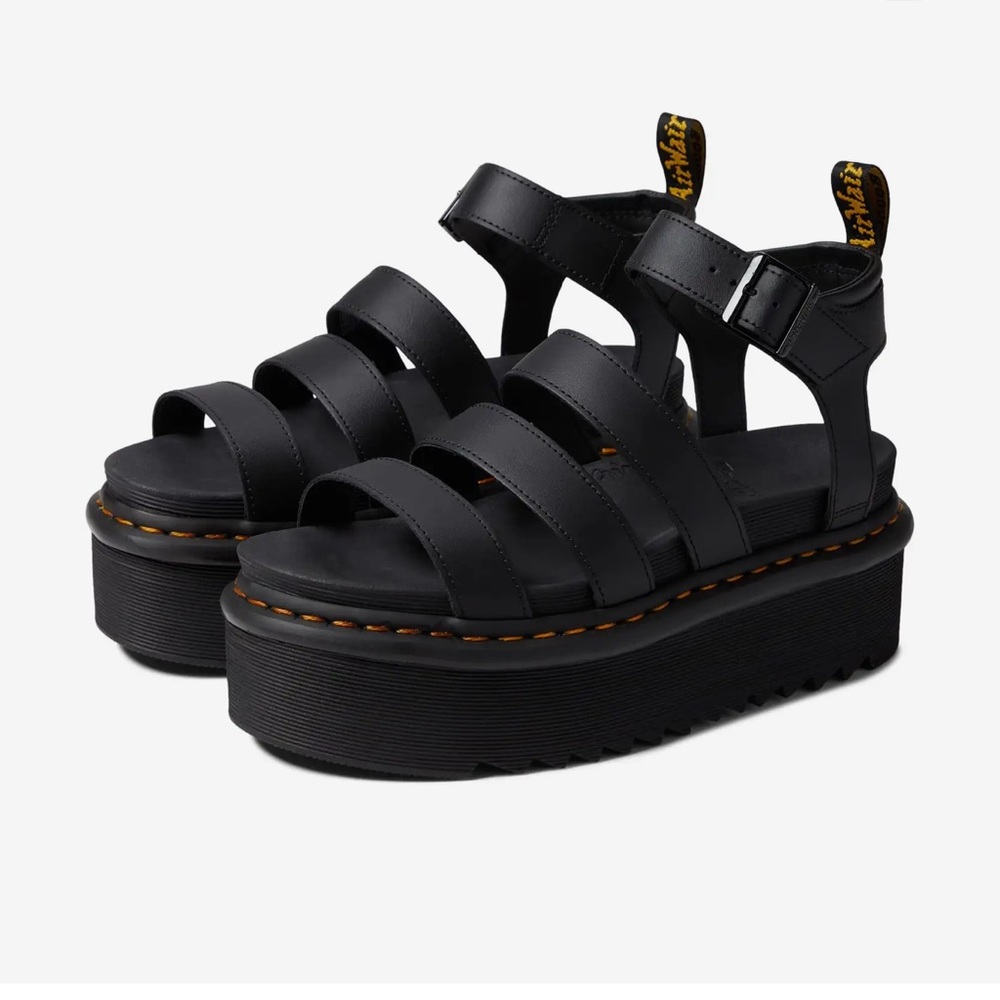Dr. Martens Black Platform Sandals